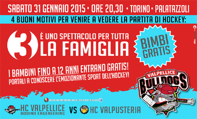 Palatazzoli di Torino, l’Hockey Club Valpellice
