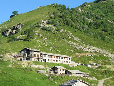 Rifugio Salvin Arrivo: Passo delle Forchetta