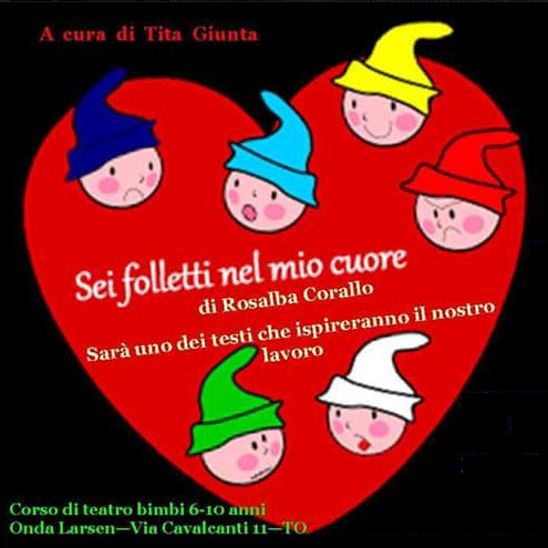 sei folletti nel mio cuore corso teatro bambini