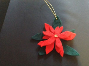 Stella Di Natale Feltro.Addobbi Per Natale Stella Di Natale Torinobimbi